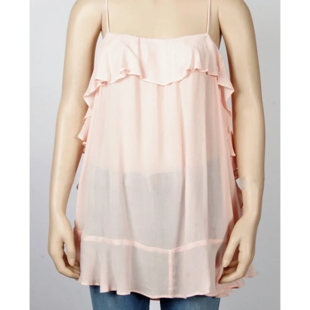 Intimately Free People “Cascades” Camisole – Petal Pink – Size Medium
